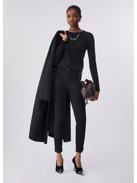 Liu Jo Liu Jo Jeans UF6094D032887528 Nero Regular Fit