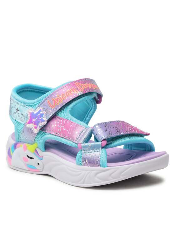 Skechers Skechers Sandały Majestic Bliss 302682L/PRMT Kolorowy