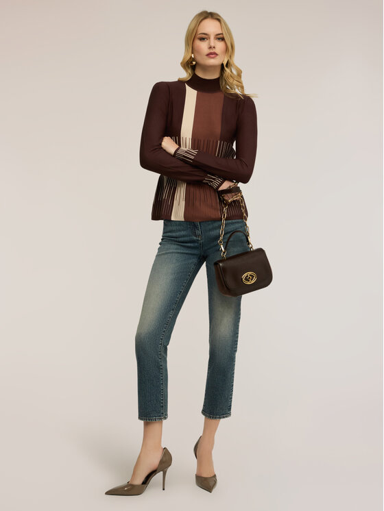 Motivi Motivi Maglione M110W003800N0Z3 Marrone Regular Fit