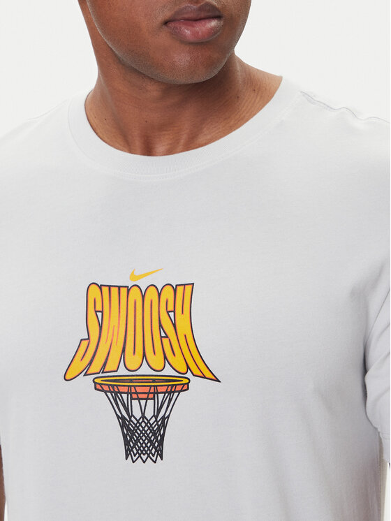 Nike Nike Футболка HJ3466 025 Сірий Regular Fit