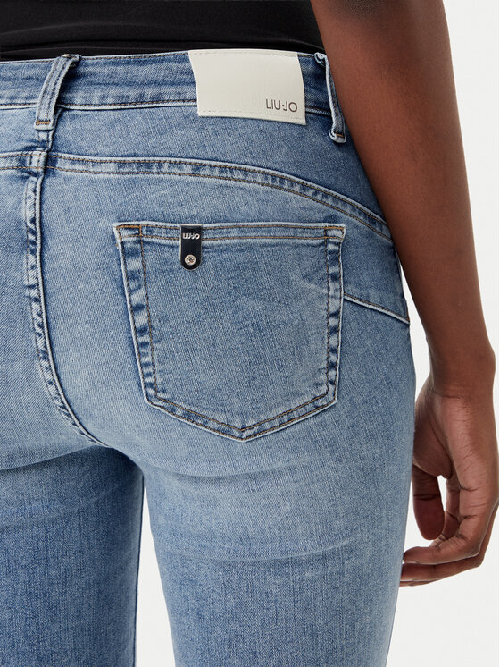 Liu Jo Liu Jo Traperice UA5040 D4615 Svijetloplava Bootcut Fit