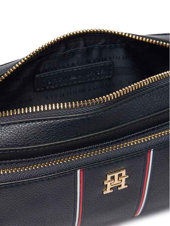 Tommy Hilfiger Tommy Hilfiger Kabelka Th Daily Camera Bag Corp AW0AW18640 Tmavomodrá