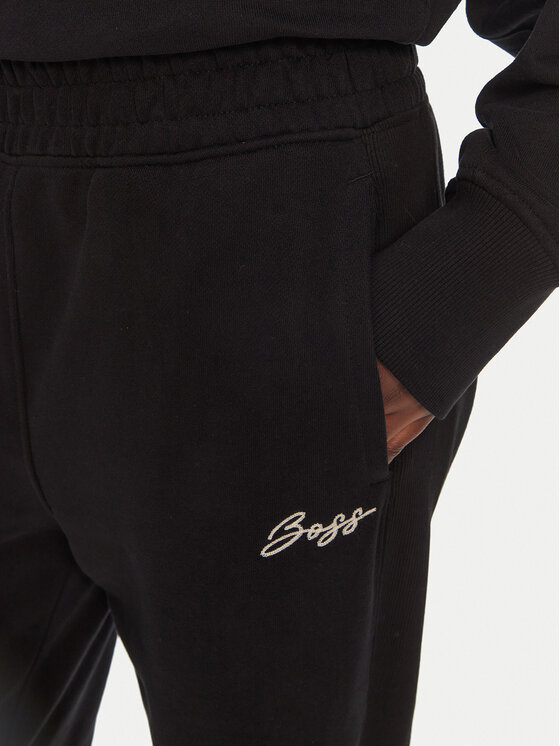 BOSS BOSS Долнище анцуг 50540278 Черен Regular Fit