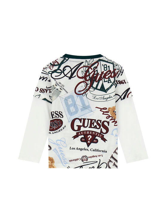 Guess Guess Blūzes un bikšu komplekts N6YG02 K4077 Tumši zaļa Regular Fit