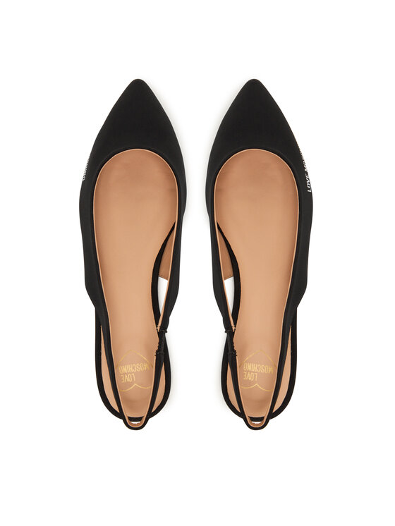 LOVE MOSCHINO LOVE MOSCHINO Balerini JA11021G1NIM000036 Negru