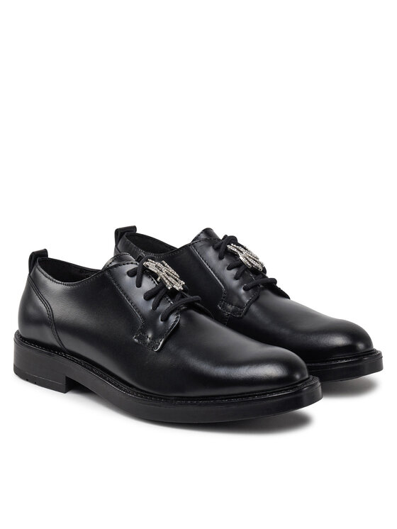 KARL LAGERFELD KARL LAGERFELD Loaferice KL41425 Crna