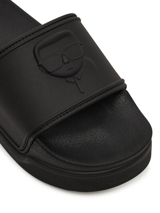 KARL LAGERFELD KARL LAGERFELD Klapki Kondominium KL88819 Czarny