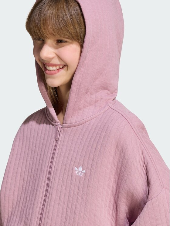 adidas adidas Bluza 168996 Fioletowy Loose Fit
