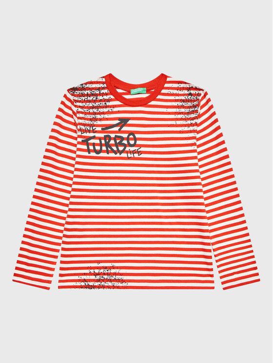 United Colors Of Benetton United Colors Of Benetton Блузка 3XWWC106F Червоний Regular Fit