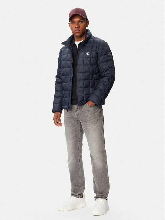 Calvin Klein Jeans Calvin Klein Jeans Пухено яке LV04RG506G Тъмносин Regular Fit