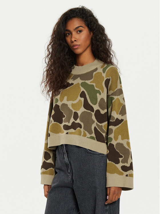 Vans Vans Pullover Cammile VN000HQ5D Grün Loose Fit
