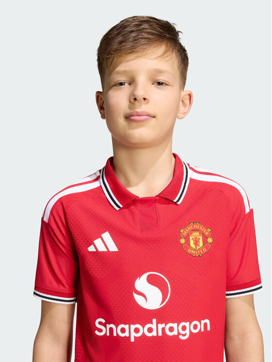 adidas adidas Koszulka techniczna 169656 Czerwony Slim Fit