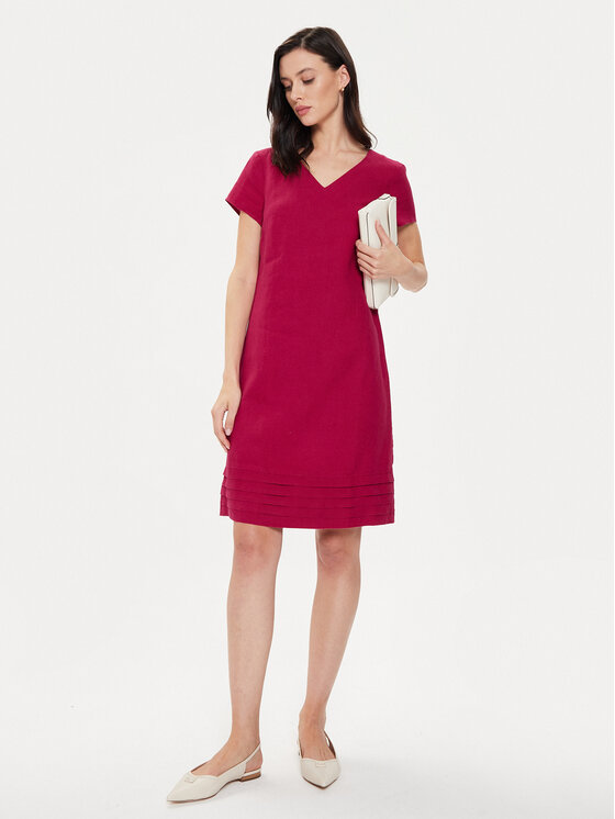 Tatuum Tatuum Sommerkleid Twiga T2408.205 Rot Regular Fit