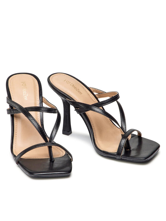 DeeZee DeeZee Flip-flops LS5687-01 Fekete