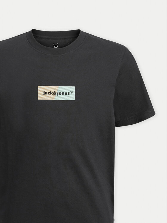Jack&Jones Junior Jack&Jones Junior Majica Bronx 12263282 Črna Standard Fit