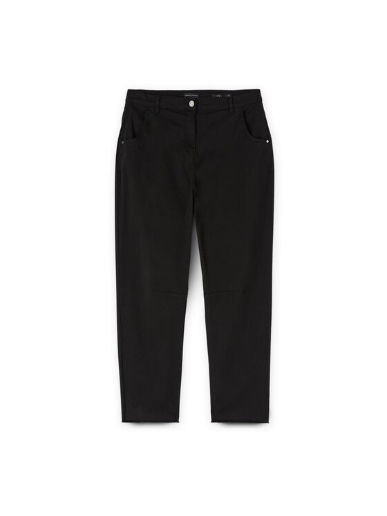 Fiorella Rubino Fiorella Rubino Spodnie materiałowe P562T004745N033 Czarny Regular Fit