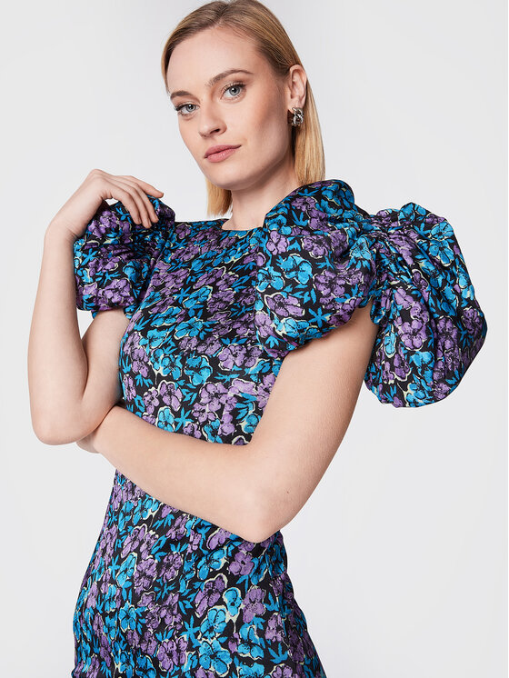 Abito da cocktail Ruby RT1808 Blu Slim Fit