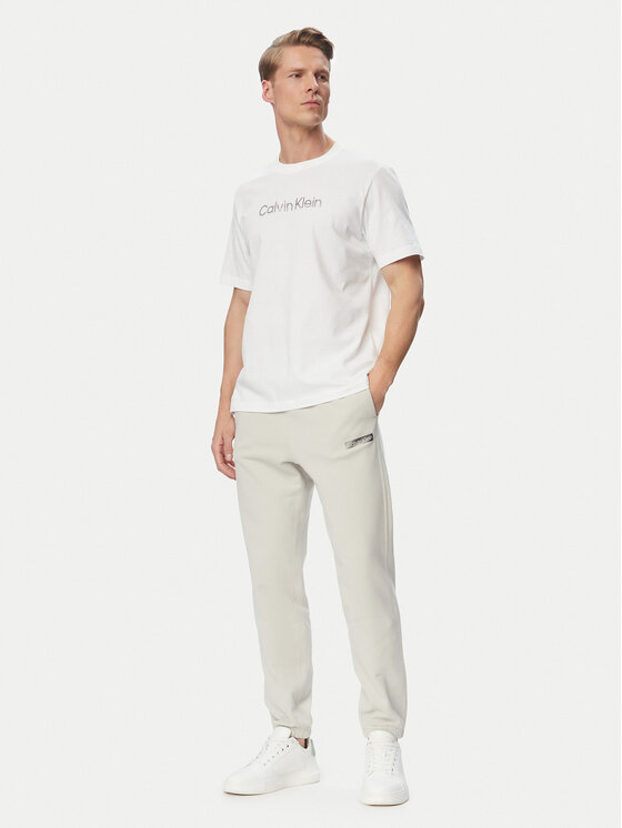 Calvin Klein Calvin Klein Teplákové kalhoty LV04LG212G Béžová Regular Fit