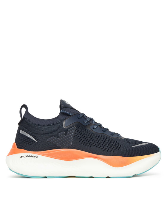 EA7 Emporio Armani EA7 Emporio Armani Sneakersy X8X246 XK443 MZ216 Granatowy
