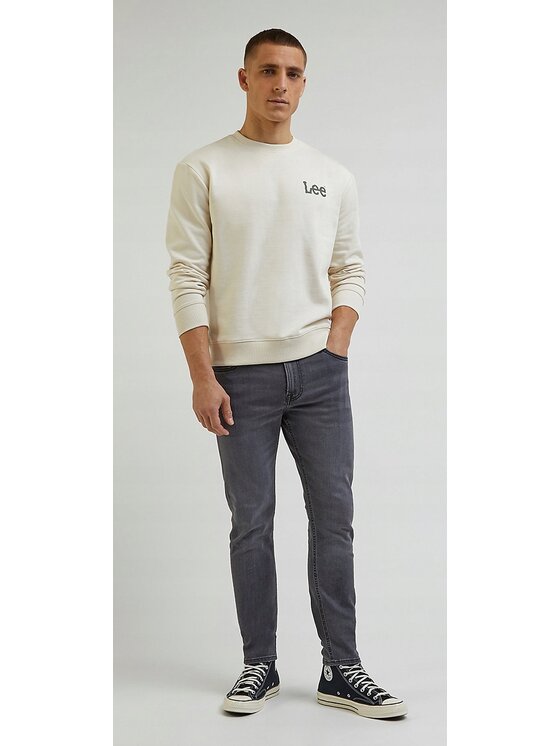 Lee Lee Jeansy Malone Szary Skinny Fit
