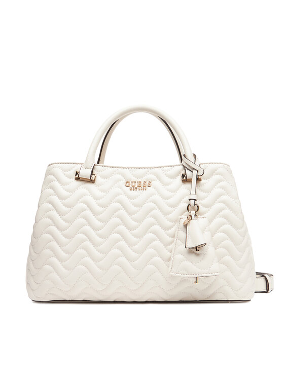 Geantă Guess Melisandra HWQG96 53070 Écru