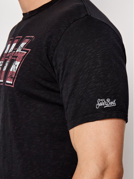 T-shirt Skylar SKY0001 KISS00 Nero Slim Fit
