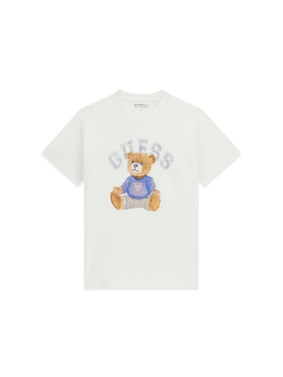 Guess Guess T-Shirt 182885 Λευκό Classic Fit