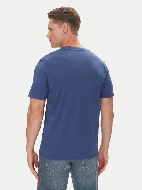 HUGO HUGO Tričko Dulivio 50467556 Modrá Regular Fit