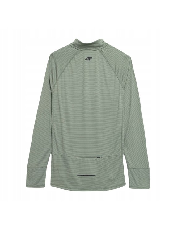 4F 4F Koszulka techniczna TFSWM075 Zielony Comfortable Fit
