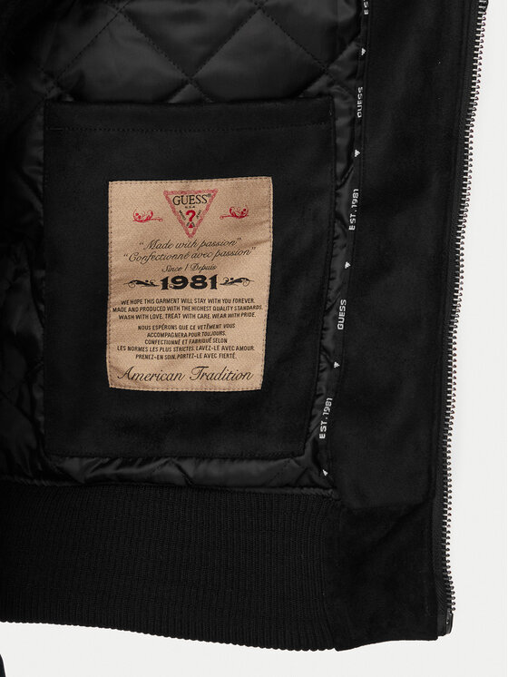Guess Guess Prechodná bunda M6BL41 K6733 Čierna Regular Fit
