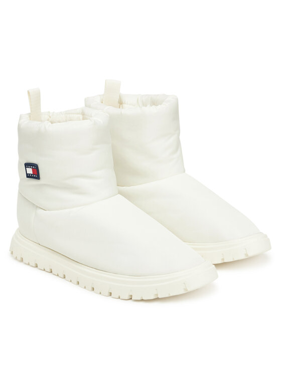 Tommy Jeans Tommy Jeans Μπότες Χιονιού Tjw Snow Boot EN0EN02823 Λευκό