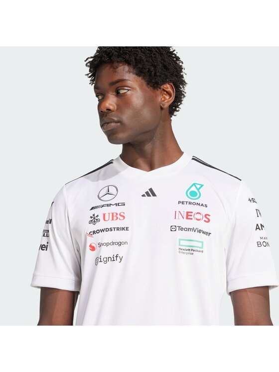 adidas adidas T-Shirt 148151 Biały Regular Fit