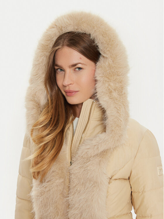 Marciano Guess Marciano Guess Daunenjacke Zoe 4BGL41 7188A Beige Regular Fit