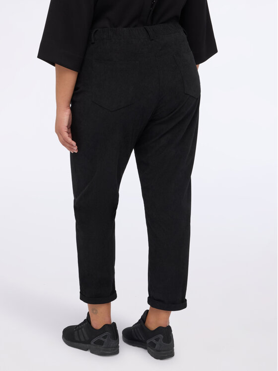 Fiorella Rubino Fiorella Rubino Spodnie materiałowe P700T005112N033 Czarny Regular Fit