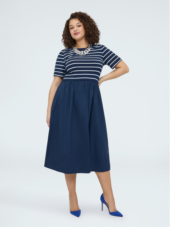 Fiorella Rubino Fiorella Rubino Vestito da giorno 7024L001197N0Z4 Blu Regular Fit