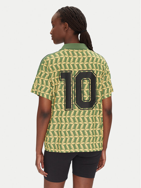 adidas adidas Tričko FARM Rio JD6302 Zelená Loose Fit