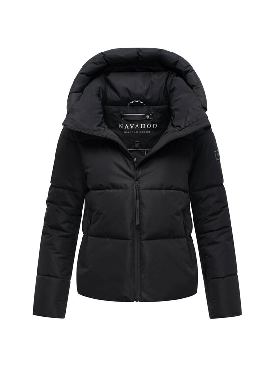 Navahoo Navahoo Kurtka zimowa Frostherz Czarny Regular Fit