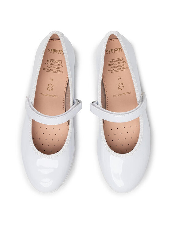 Geox Geox Ballerinas J Plie' A J0255A 000HH C1000 D Weiß