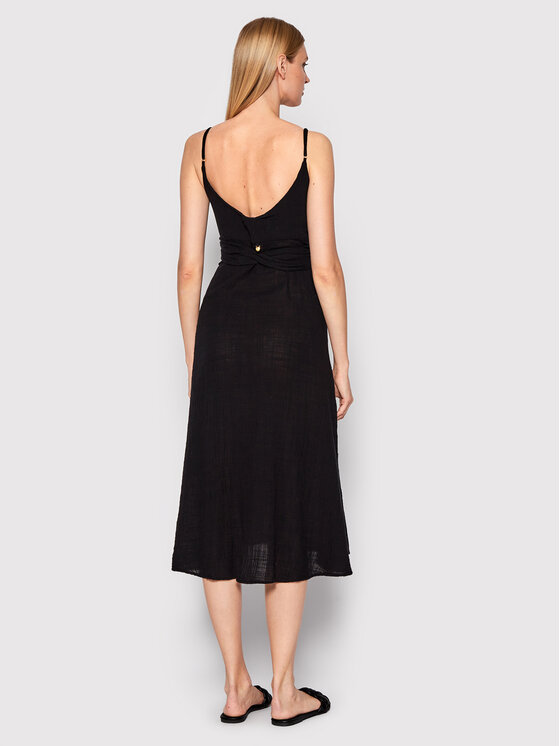 Malai Malai Strandkleid Mar C83001 Schwarz Regular Fit