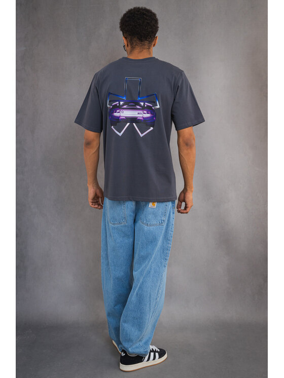 Kamuflage Kamuflage T-Shirt V12 Szary Oversize