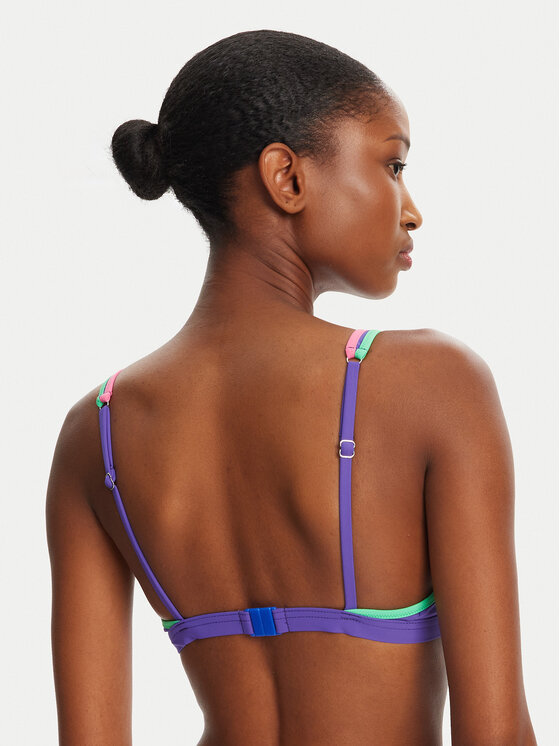 Banana Moon Banana Moon Bikini pezzo sopra Drino Mosaicolo 23N35 Viola