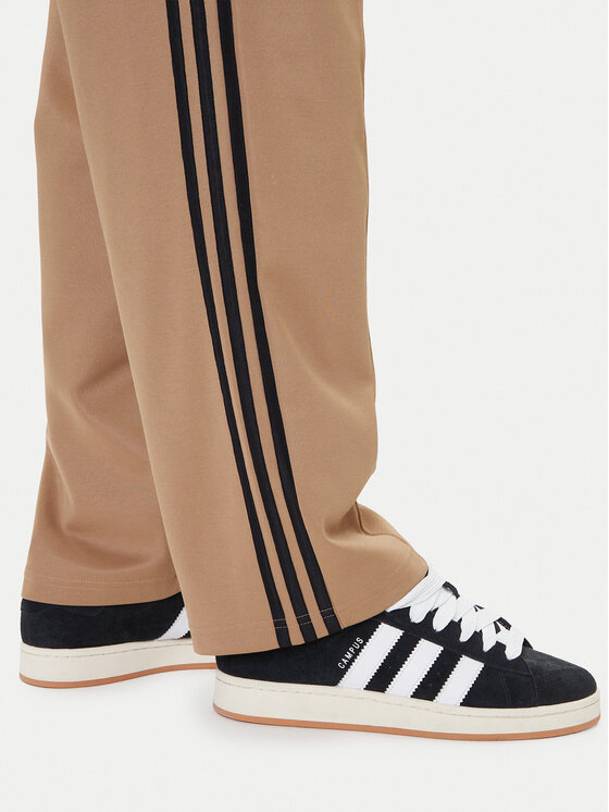 adidas adidas Spodnji del trenirke adicolor Firebird JY1419 Bež Baggy Fit
