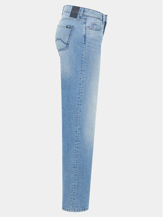 Mustang Mustang Jeansy Crosby 1014798 Niebieski Straight Fit