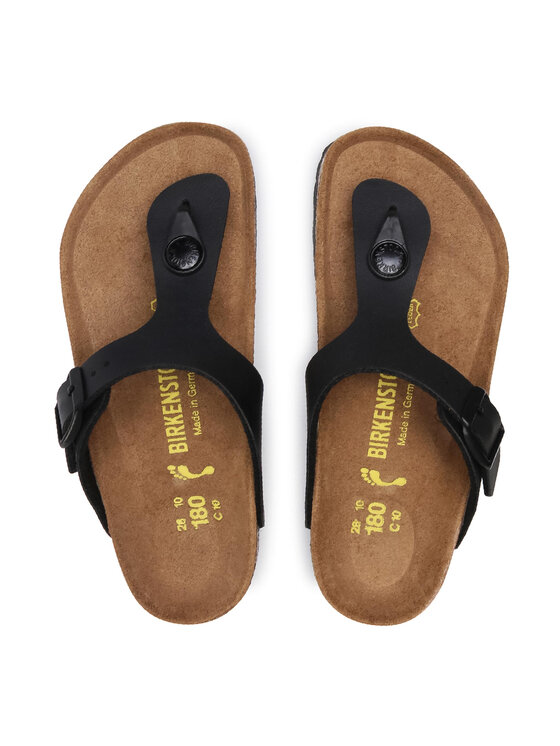Birkenstock Birkenstock Σαγιονάρες Gizeh Kinder 846143 Μαύρο