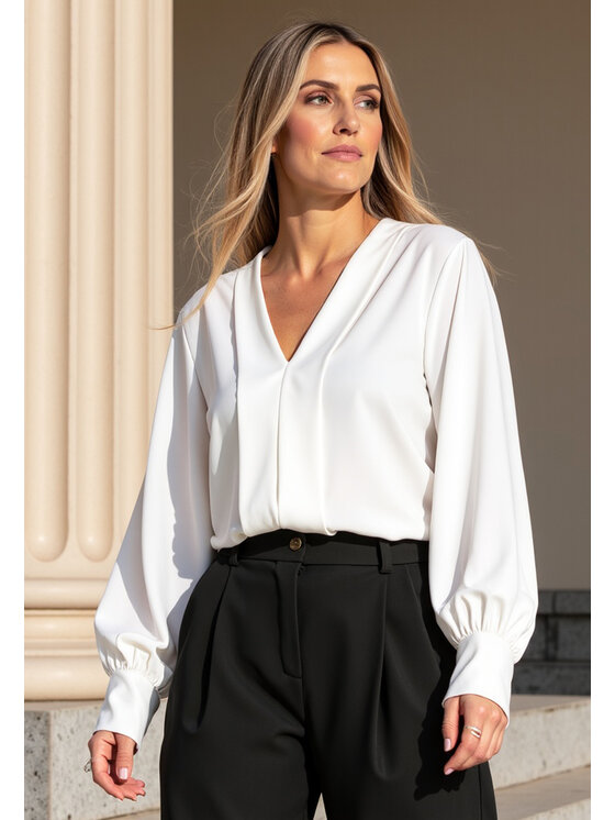 FIGL FIGL Koszula M1135 Biały Regular Fit