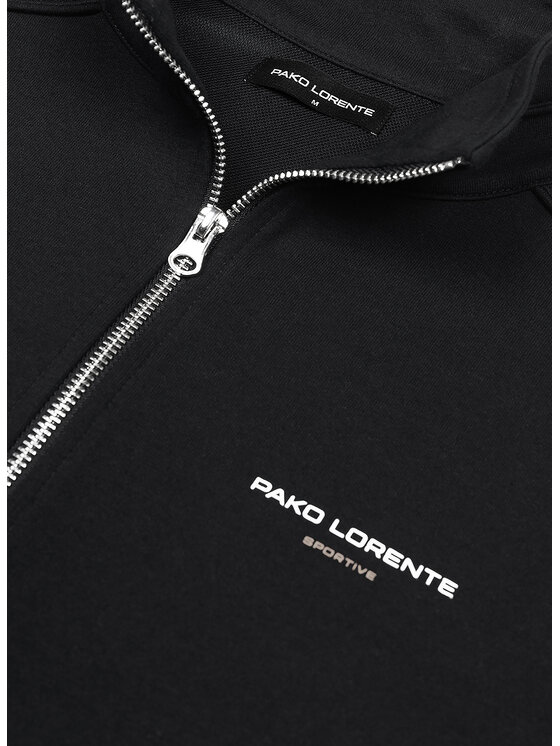 Pako Lorente Pako Lorente Bluza P26SF-2R-003 Czarny Classic Fit