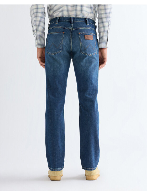 Wrangler Wrangler Jeansy GREENSBORO Niebieski Straight Leg