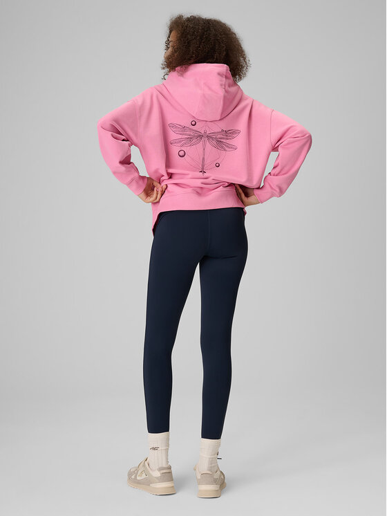 4F 4F Legginsy DRAGONFLY Granatowy Slim Fit