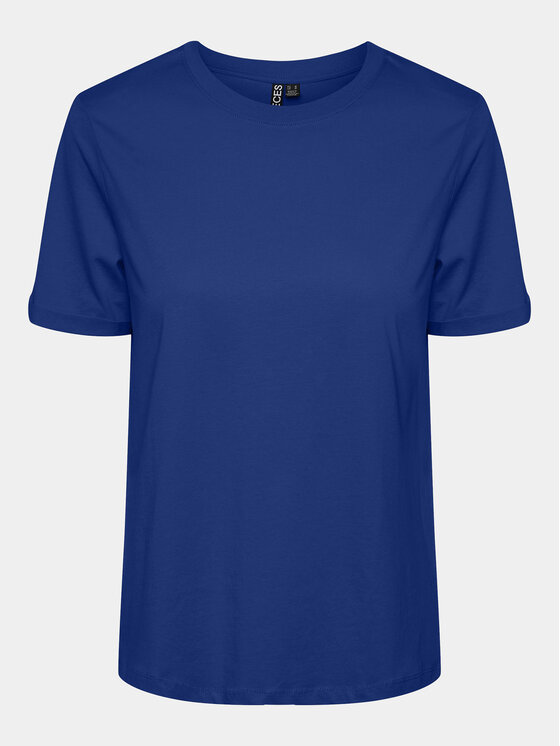 Pieces Pieces T-Shirt Ria 17086970 Niebieski Regular Fit