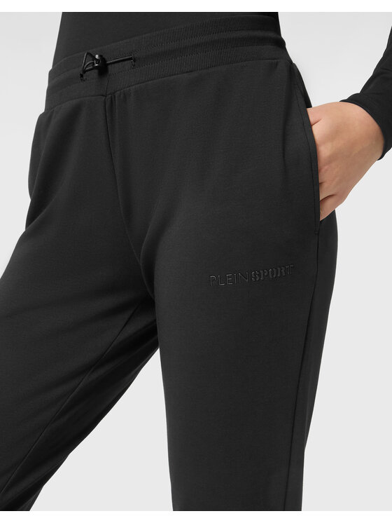 Plein Sport Plein Sport Joggers kalhoty 10191 Černá Regular Fit
